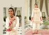Farshi Black And White By Eba Chinon Embroidery Surat Readymade Suits Wholesale Market